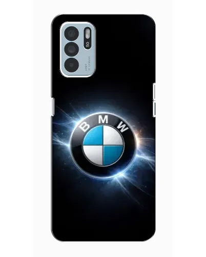 Чехол для OPPO Reno6 Z с картинкой «BMW — неоновое сияние» Чехол для OPPO Reno6 Z с картинкой «BMW — неоновое сияние»