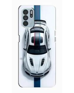 Чохол для OPPO Reno6 Z з картинкою «Вид зверху — BMW M» Чохол для OPPO Reno6 Z з картинкою «Вид зверху — BMW M»