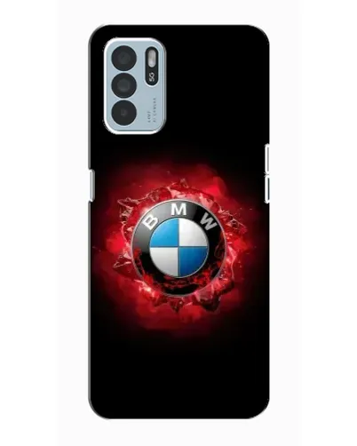 Чехол для OPPO Reno6 Z с картинкой «Логотип BMW — вспышка» Чехол для OPPO Reno6 Z с картинкой «Логотип BMW — вспышка»