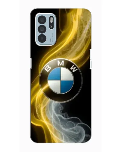 Чехол для OPPO Reno6 Z с картинкой «Золотистый дым BMW» Чехол для OPPO Reno6 Z с картинкой «Золотистый дым BMW»