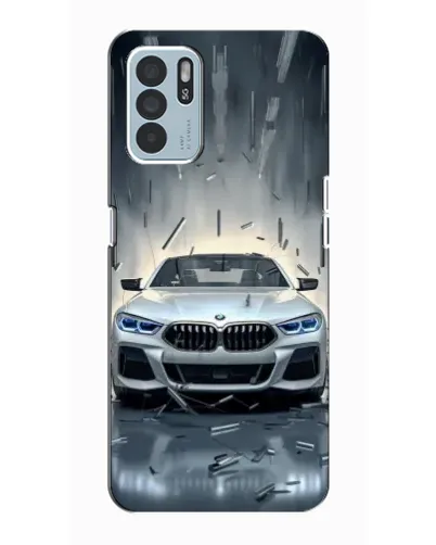 Чехол для OPPO Reno6 Z с картинкой «BMW в свете фар» Чехол для OPPO Reno6 Z с картинкой «BMW в свете фар»