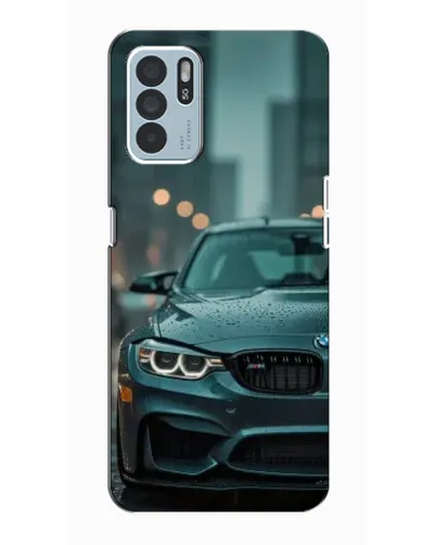 Чехол для OPPO Reno6 Z с картинкой «BMW в огнях города» Чехол для OPPO Reno6 Z с картинкой «BMW в огнях города»