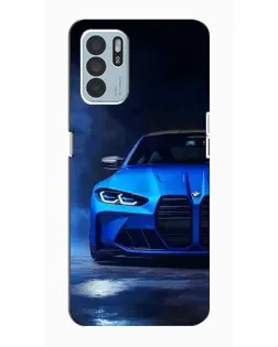 Чохол для OPPO Reno6 Z з картинкою «Блакитна BMW M4» Чохол для OPPO Reno6 Z з картинкою «Блакитна BMW M4»