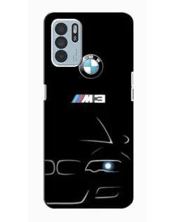 Чохол для OPPO Reno6 Z з картинкою «Мінімалістичний принт BMW M3» Чохол для OPPO Reno6 Z з картинкою «Мінімалістичний принт BMW M3»