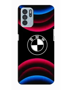 Чохол для OPPO Reno6 Z з картинкою «Логотип BMW та неонові дуги» Чохол для OPPO Reno6 Z з картинкою «Логотип BMW та неонові дуги»