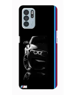 Чохол для OPPO Reno6 Z з картинкою «Силует BMW в темряві» Чохол для OPPO Reno6 Z з картинкою «Силует BMW в темряві»
