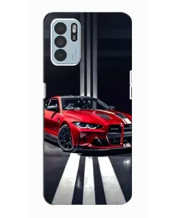 Чохол для OPPO Reno6 Z з картинкою «Червона BMW на дорозі» Чохол для OPPO Reno6 Z з картинкою «Червона BMW на дорозі»