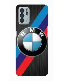 Чохол для OPPO Reno6 Z з картинкою «BMW M-stripes стиль» Чохол для OPPO Reno6 Z з картинкою «BMW M-stripes стиль»