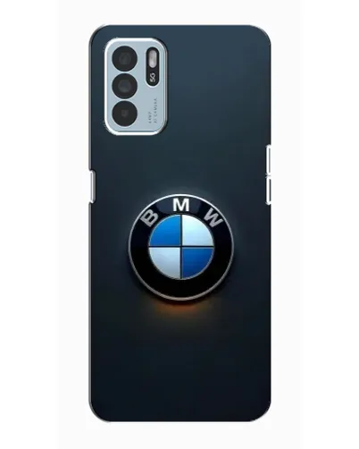 Чехол для OPPO Reno6 Z с картинкой «Логотип BMW — минимализм» Чехол для OPPO Reno6 Z с картинкой «Логотип BMW — минимализм»