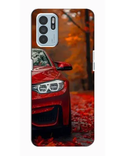 Чехол для OPPO Reno6 Z с картинкой «Осенняя BMW M4» Чехол для OPPO Reno6 Z с картинкой «Осенняя BMW M4»
