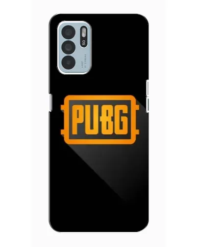 Чехол для OPPO Reno6 Z с картинкой «PUBG — рамка лого» Чехол для OPPO Reno6 Z с картинкой «PUBG — рамка лого»