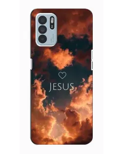 Чехол для OPPO Reno6 Z с картинкой «Сияние Имени Jesus»