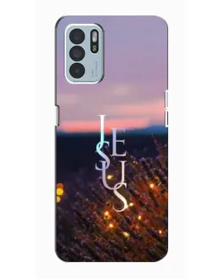 Чехол для OPPO Reno6 Z с картинкой «Свет Божий ночью» Чехол для OPPO Reno6 Z с картинкой «Свет Божий ночью»