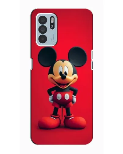 Чехол для OPPO Reno6 Z с картинкой «Mickey в полный рост»