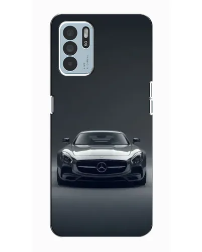 Чехол для OPPO Reno6 Z с картинкой «Mercedes на черном» Чехол для OPPO Reno6 Z с картинкой «Mercedes на черном»