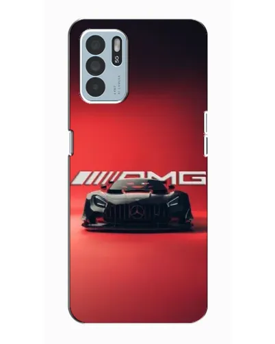 Чехол для OPPO Reno6 Z с картинкой «Mercedes AMG — красная линия» Чехол для OPPO Reno6 Z с картинкой «Mercedes AMG — красная линия»