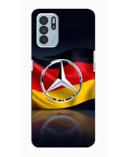 Чехол для OPPO Reno6 Z с картинкой «Mercedes — флаг Германии» Чехол для OPPO Reno6 Z с картинкой «Mercedes — флаг Германии»