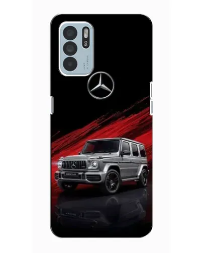 Чехол для OPPO Reno6 Z с картинкой «Mercedes G-Class красный» Чехол для OPPO Reno6 Z с картинкой «Mercedes G-Class красный»