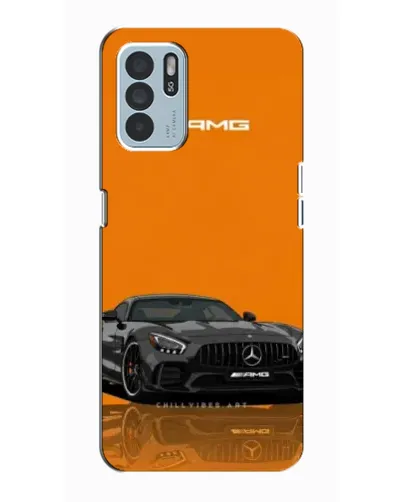 Чехол для OPPO Reno6 Z с картинкой «Оранжевый Mercedes AMG» Чехол для OPPO Reno6 Z с картинкой «Оранжевый Mercedes AMG»