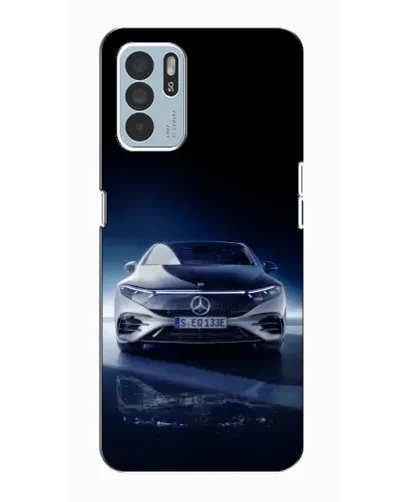 Чехол для OPPO Reno6 Z с картинкой «Ночной Mercedes EQ» Чехол для OPPO Reno6 Z с картинкой «Ночной Mercedes EQ»
