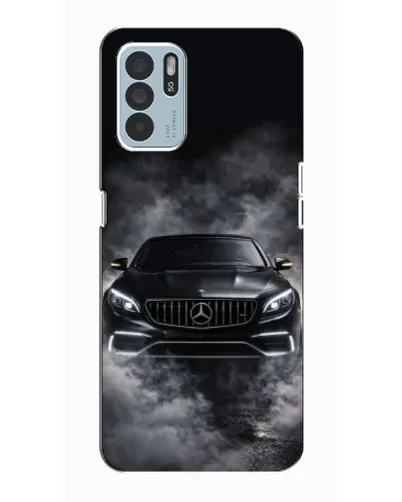 Чехол для OPPO Reno6 Z с картинкой «Mercedes в дыму» Чехол для OPPO Reno6 Z с картинкой «Mercedes в дыму»