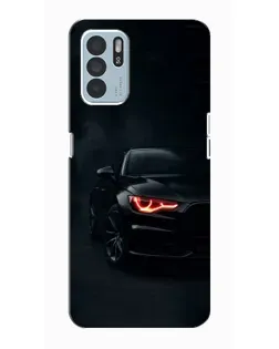 Чехол для OPPO Reno6 Z с картинкой «Audi — хищный взгляд»