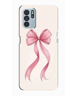 Чехол для OPPO Reno6 Z с картинкой «Розовый бант»