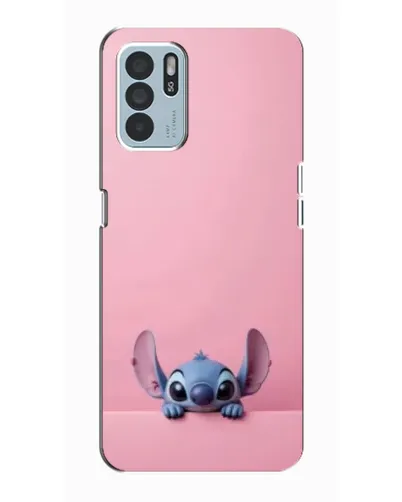 Чехол для OPPO Reno6 Z с картинкой «Stitch выглядывает» Чехол для OPPO Reno6 Z с картинкой «Stitch выглядывает»