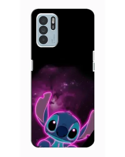 Чехол для OPPO Reno6 Z с картинкой «Неоновый Stitch» Чехол для OPPO Reno6 Z с картинкой «Неоновый Stitch»