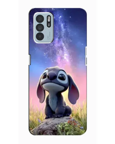 Чехол для OPPO Reno6 Z с картинкой «Стич на рассвете» Чехол для OPPO Reno6 Z с картинкой «Стич на рассвете»