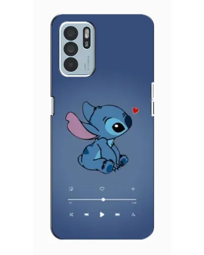 Чехол для OPPO Reno6 Z с картинкой «Музыкальный Stitch» Чехол для OPPO Reno6 Z с картинкой «Музыкальный Stitch»