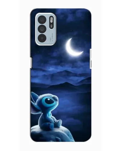 Чехол для OPPO Reno6 Z с картинкой «Лунная ночь Стича» Чехол для OPPO Reno6 Z с картинкой «Лунная ночь Стича»