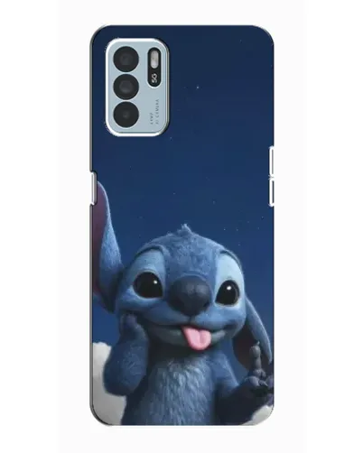 Чехол для OPPO Reno6 Z с картинкой «Стич в облаках» Чехол для OPPO Reno6 Z с картинкой «Стич в облаках»