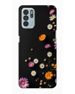 Чехол для OPPO Reno6 Z с картинкой «Цветочная композиция»
