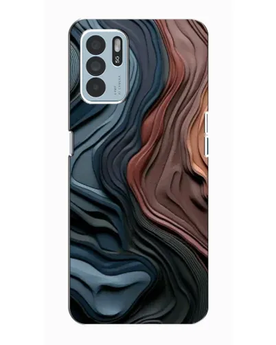Чехол для OPPO Reno6 Z с картинкой «Цветные волны каньона» Чехол для OPPO Reno6 Z с картинкой «Цветные волны каньона»