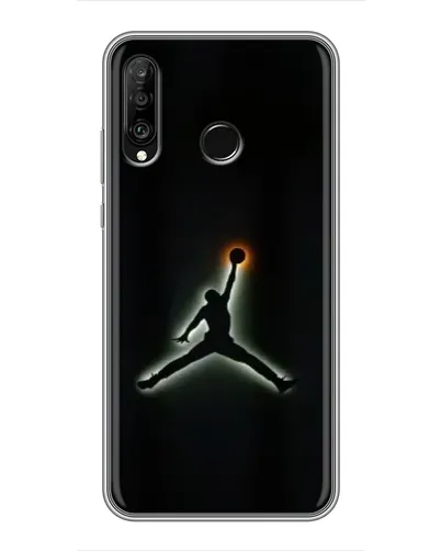 Чохол для Huawei P30 Lite / Nova 4e з картинкою «Jordan Gradient Logo» Чохол для Huawei P30 Lite / Nova 4e з картинкою «Jordan Gradient Logo»