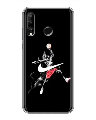 Чохол для Huawei P30 Lite / Nova 4e з картинкою «Jordan Jumpman» Чохол для Huawei P30 Lite / Nova 4e з картинкою «Jordan Jumpman»