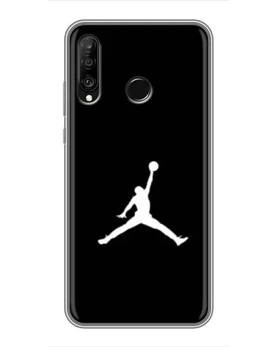 Чохол для Huawei P30 Lite / Nova 4e з картинкою «Jordan Silhouette» Чохол для Huawei P30 Lite / Nova 4e з картинкою «Jordan Silhouette»