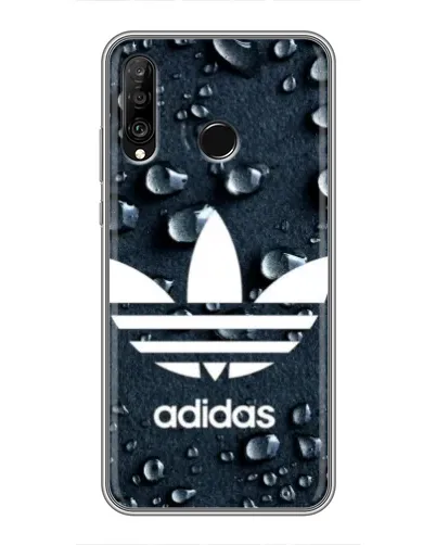 Чохол для Huawei P30 Lite / Nova 4e з картинкою «Adidas Trefoil Blue» Чохол для Huawei P30 Lite / Nova 4e з картинкою «Adidas Trefoil Blue»
