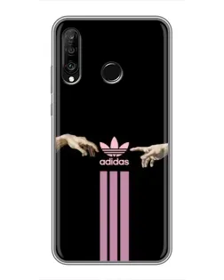 Чохол для Huawei P30 Lite / Nova 4e з картинкою «Adidas Hands»