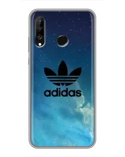 Чохол для Huawei P30 Lite / Nova 4e з картинкою «Adidas Stone Logo»