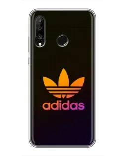 Чохол для Huawei P30 Lite / Nova 4e з картинкою «Градієнт Adidas»