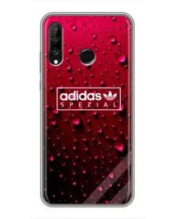 Чохол для Huawei P30 Lite / Nova 4e з картинкою «Adidas Gold Marble»