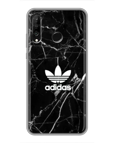 Чохол для Huawei P30 Lite / Nova 4e з картинкою «Білий мармур Adidas» Чохол для Huawei P30 Lite / Nova 4e з картинкою «Білий мармур Adidas»