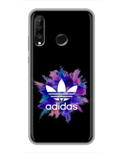 Чохол для Huawei P30 Lite / Nova 4e з картинкою «Вибух фарб Adidas» Чохол для Huawei P30 Lite / Nova 4e з картинкою «Вибух фарб Adidas»