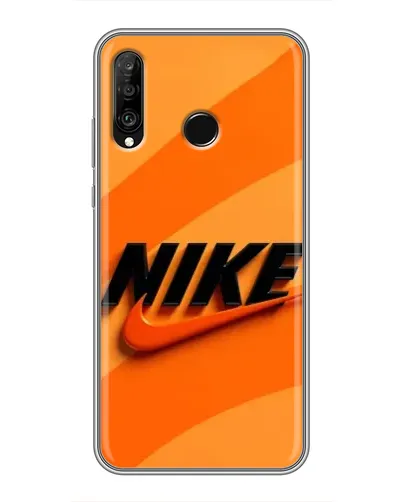 Чохол для Huawei P30 Lite / Nova 4e з картинкою «Помаранчевий драйв Nike» Чохол для Huawei P30 Lite / Nova 4e з картинкою «Помаранчевий драйв Nike»