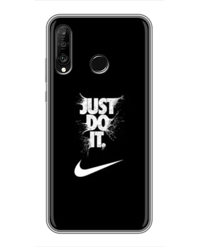 Чохол для Huawei P30 Lite / Nova 4e з картинкою «Текстовий принт Nike» Чохол для Huawei P30 Lite / Nova 4e з картинкою «Текстовий принт Nike»