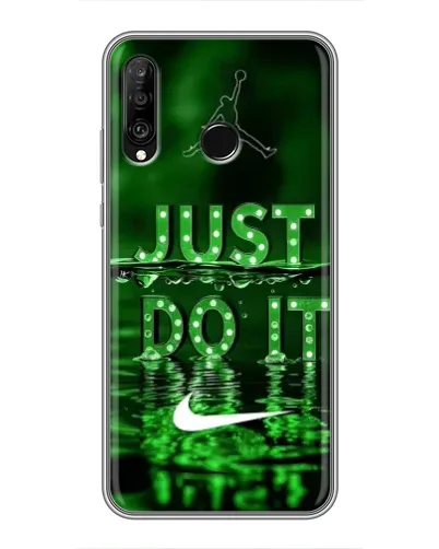 Чохол для Huawei P30 Lite / Nova 4e з картинкою «Зелений неоновий Nike» Чохол для Huawei P30 Lite / Nova 4e з картинкою «Зелений неоновий Nike»