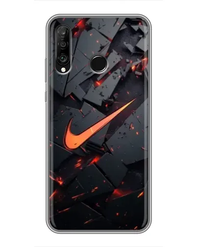 Чохол для Huawei P30 Lite / Nova 4e з картинкою «Nike — ефект розломів» Чохол для Huawei P30 Lite / Nova 4e з картинкою «Nike — ефект розломів»