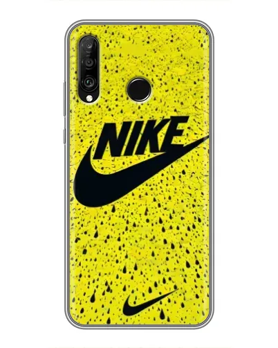 Чохол для Huawei P30 Lite / Nova 4e з картинкою «Жовтий текстурний Nike» Чохол для Huawei P30 Lite / Nova 4e з картинкою «Жовтий текстурний Nike»